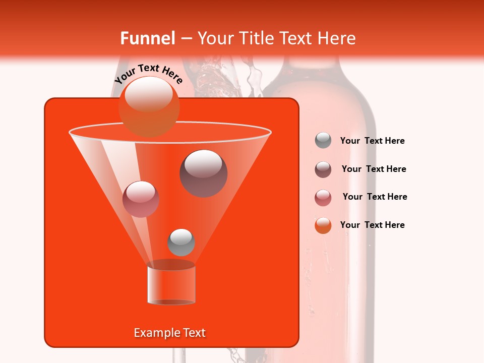 A Bottle Of Wine And A Glass Of Wine Powerpoint Template PowerPoint Template