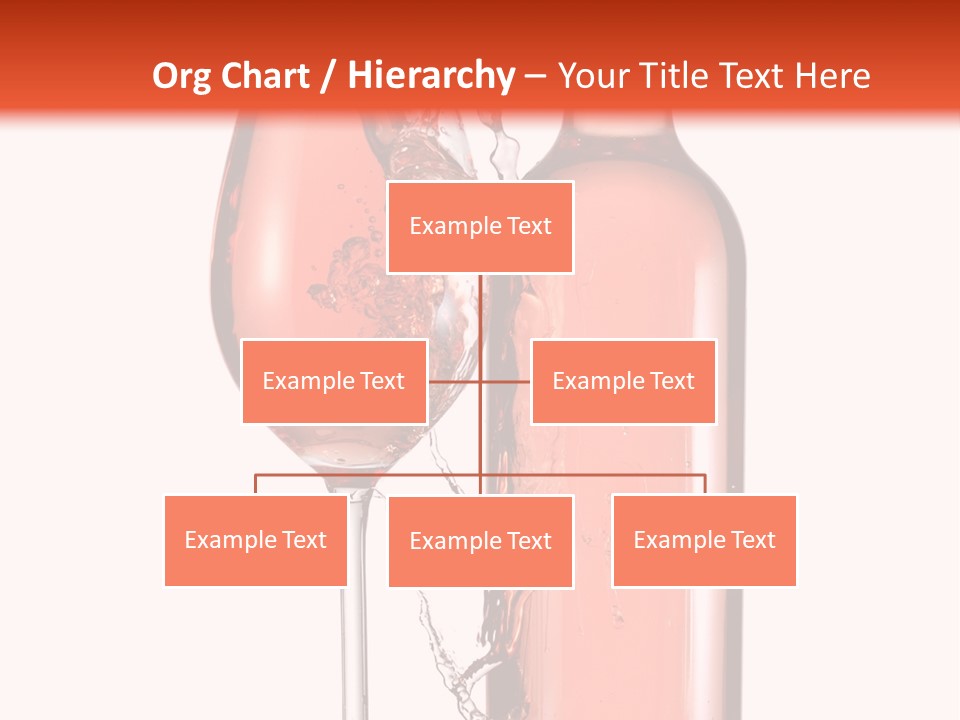 A Bottle Of Wine And A Glass Of Wine Powerpoint Template PowerPoint Template