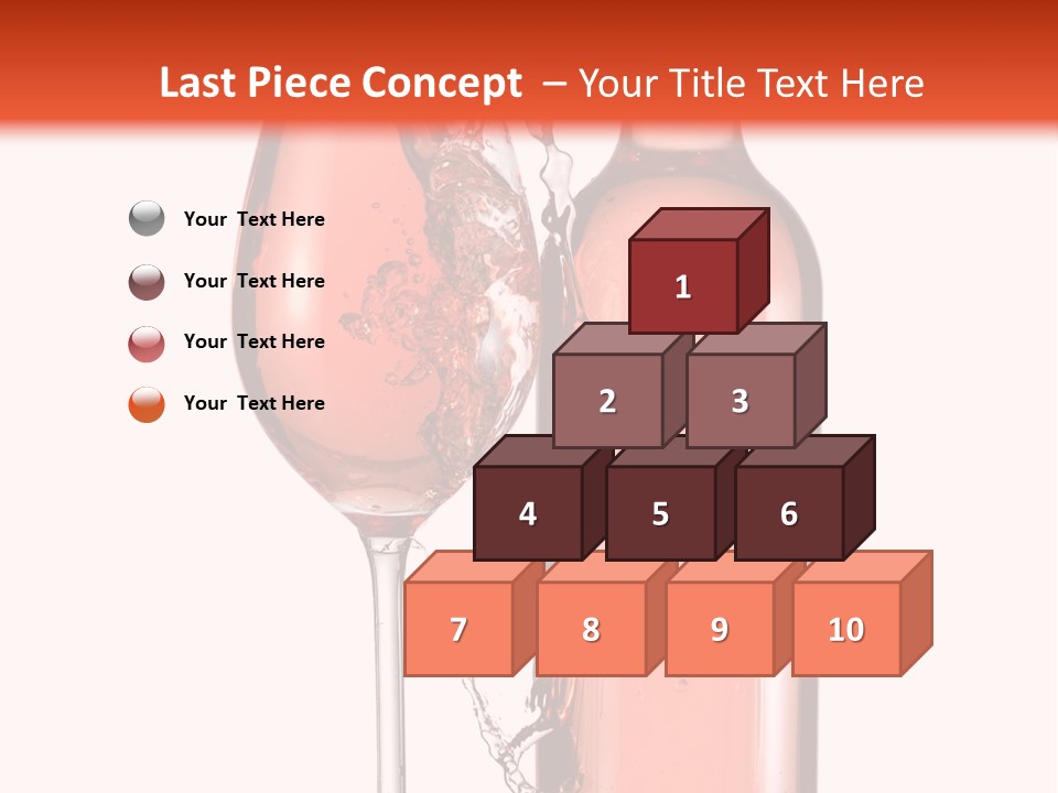 A Bottle Of Wine And A Glass Of Wine Powerpoint Template PowerPoint Template