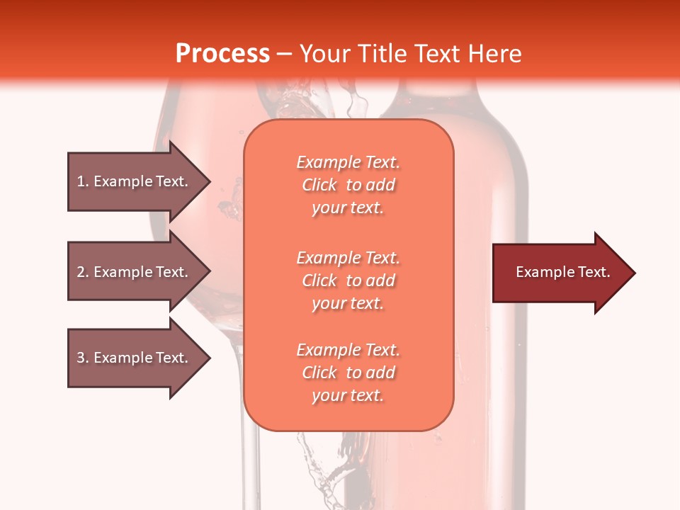 A Bottle Of Wine And A Glass Of Wine Powerpoint Template PowerPoint Template