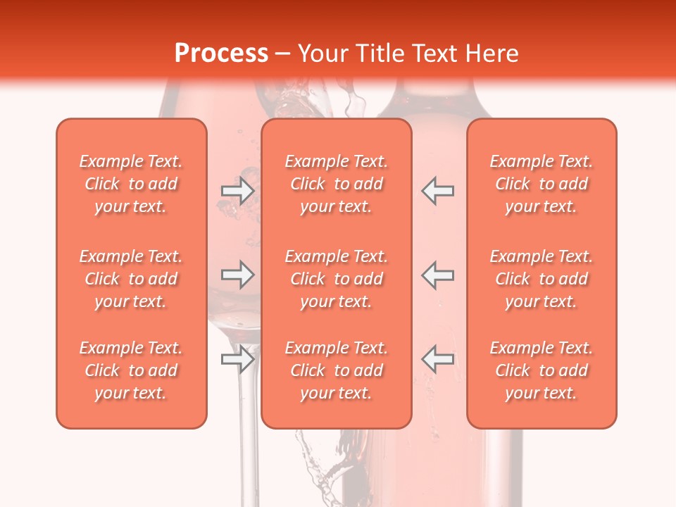 A Bottle Of Wine And A Glass Of Wine Powerpoint Template PowerPoint Template