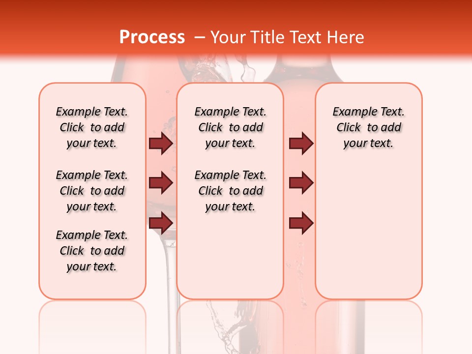 A Bottle Of Wine And A Glass Of Wine Powerpoint Template PowerPoint Template