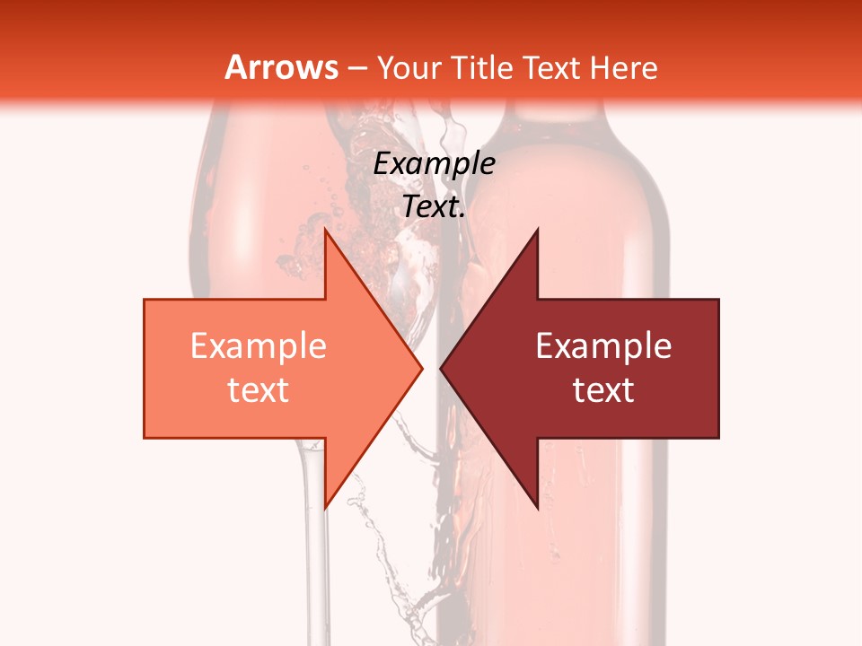 A Bottle Of Wine And A Glass Of Wine Powerpoint Template PowerPoint Template