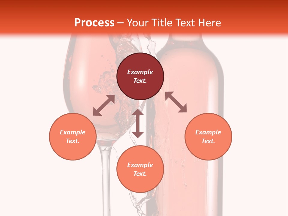 A Bottle Of Wine And A Glass Of Wine Powerpoint Template PowerPoint Template