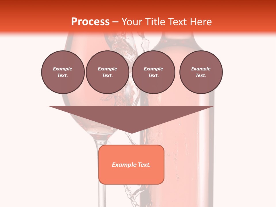 A Bottle Of Wine And A Glass Of Wine Powerpoint Template PowerPoint Template