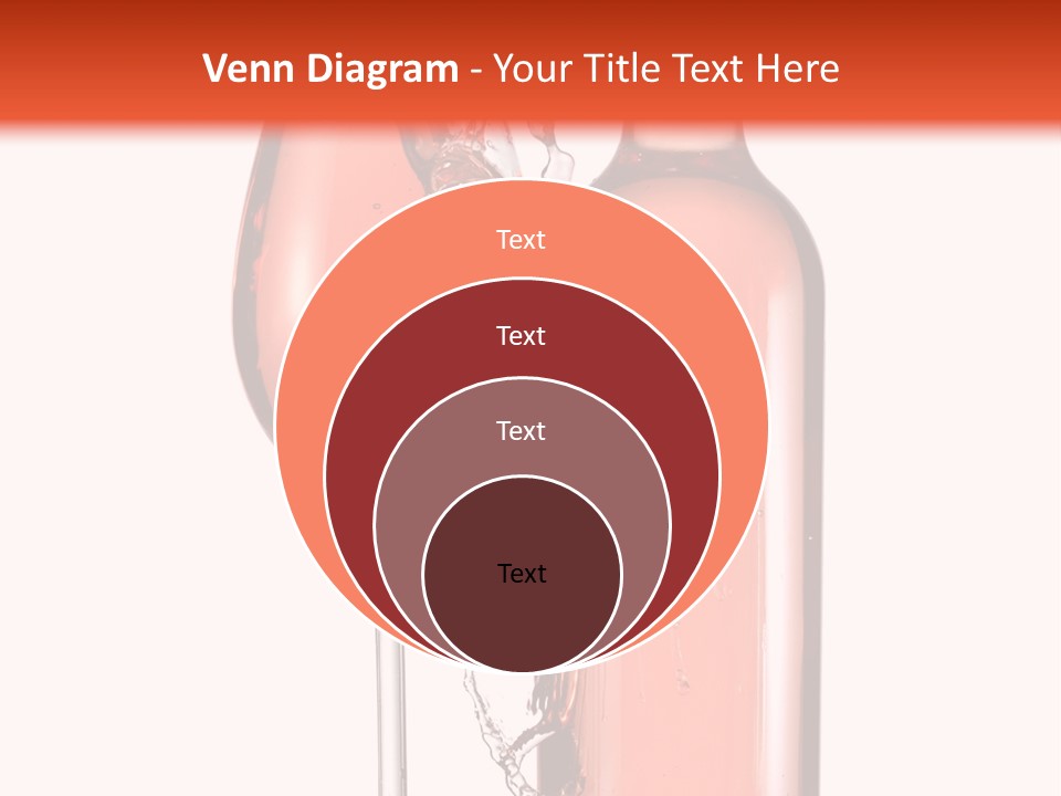 A Bottle Of Wine And A Glass Of Wine Powerpoint Template PowerPoint Template