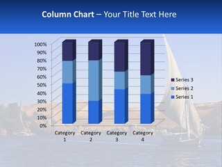 A Sailboat In The Middle Of A Body Of Water PowerPoint Template