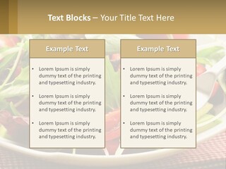 A Salad With Tomatoes And Lettuce On A Plate With A Fork PowerPoint Template