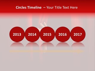 A Woman's Hand Peeking Out Of A Red Curtain PowerPoint Template