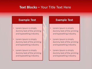 A Woman's Hand Peeking Out Of A Red Curtain PowerPoint Template