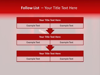 A Woman's Hand Peeking Out Of A Red Curtain PowerPoint Template