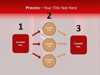 A Woman's Hand Peeking Out Of A Red Curtain PowerPoint Template