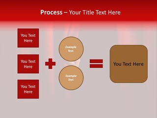 A Woman's Hand Peeking Out Of A Red Curtain PowerPoint Template