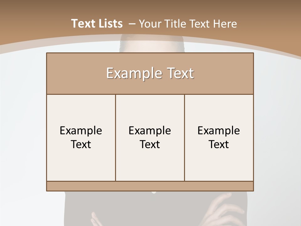 A Woman In A Suit With A Clown Nose PowerPoint Template