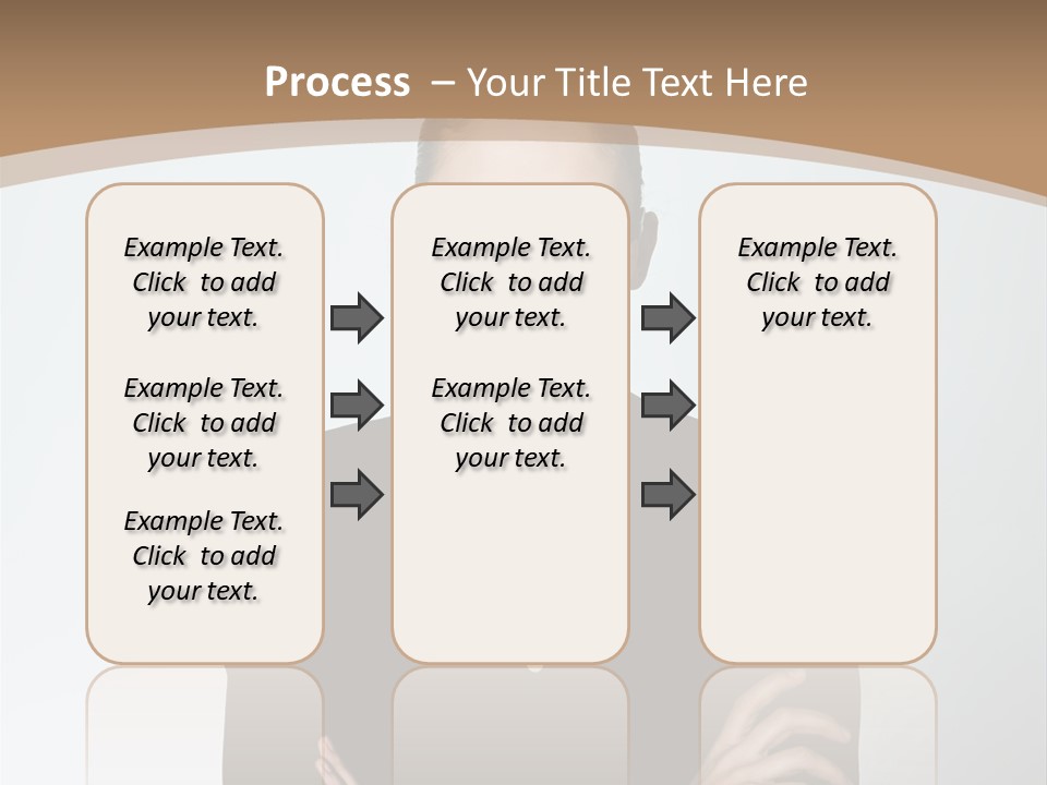 A Woman In A Suit With A Clown Nose PowerPoint Template