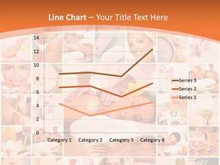 A Collage Of Photos With A Woman's Face In The Center PowerPoint Template
