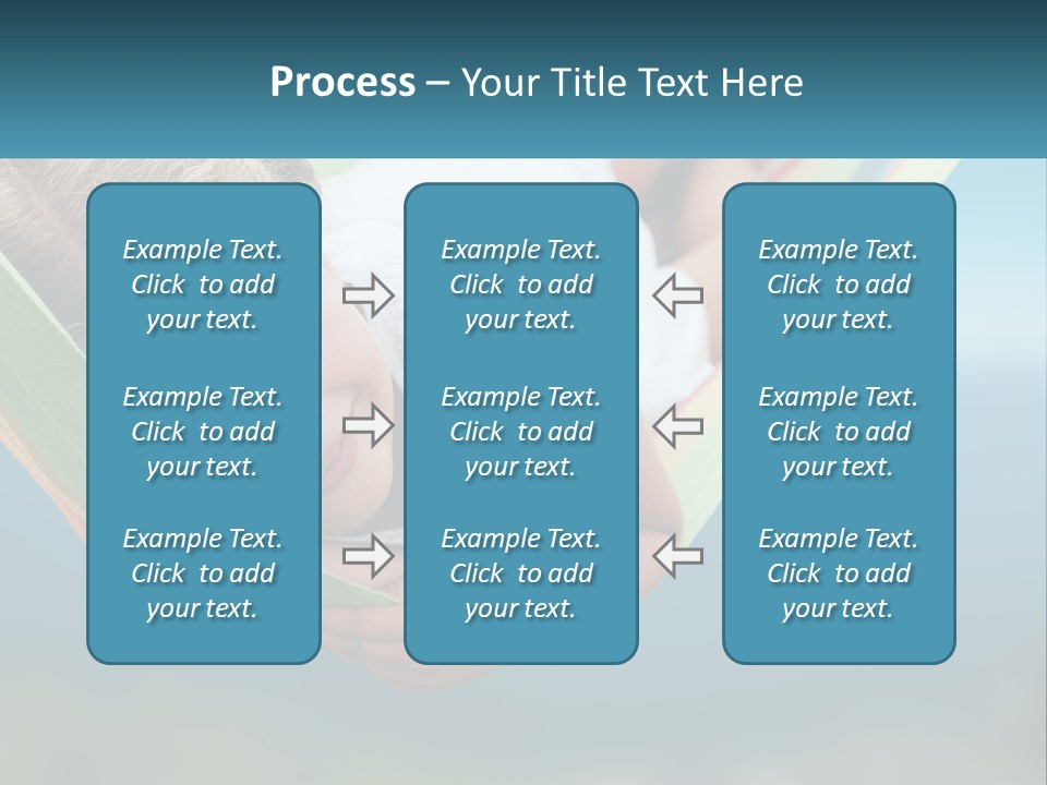 A Little Girl Laying In A Hammock On The Beach PowerPoint Template