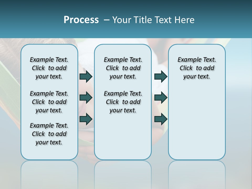A Little Girl Laying In A Hammock On The Beach PowerPoint Template