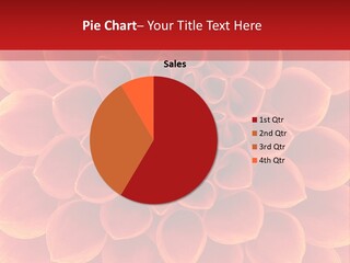 A Red And Yellow Flower Powerpoint Presentation PowerPoint Template