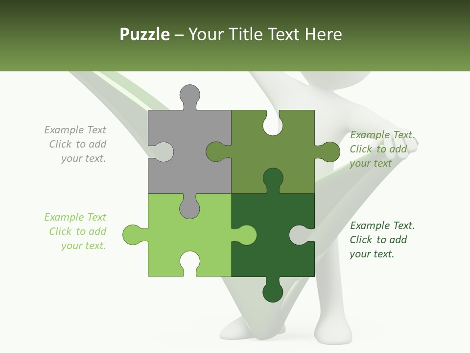A Person Holding A Green Check Mark In Front Of A White Background PowerPoint Template