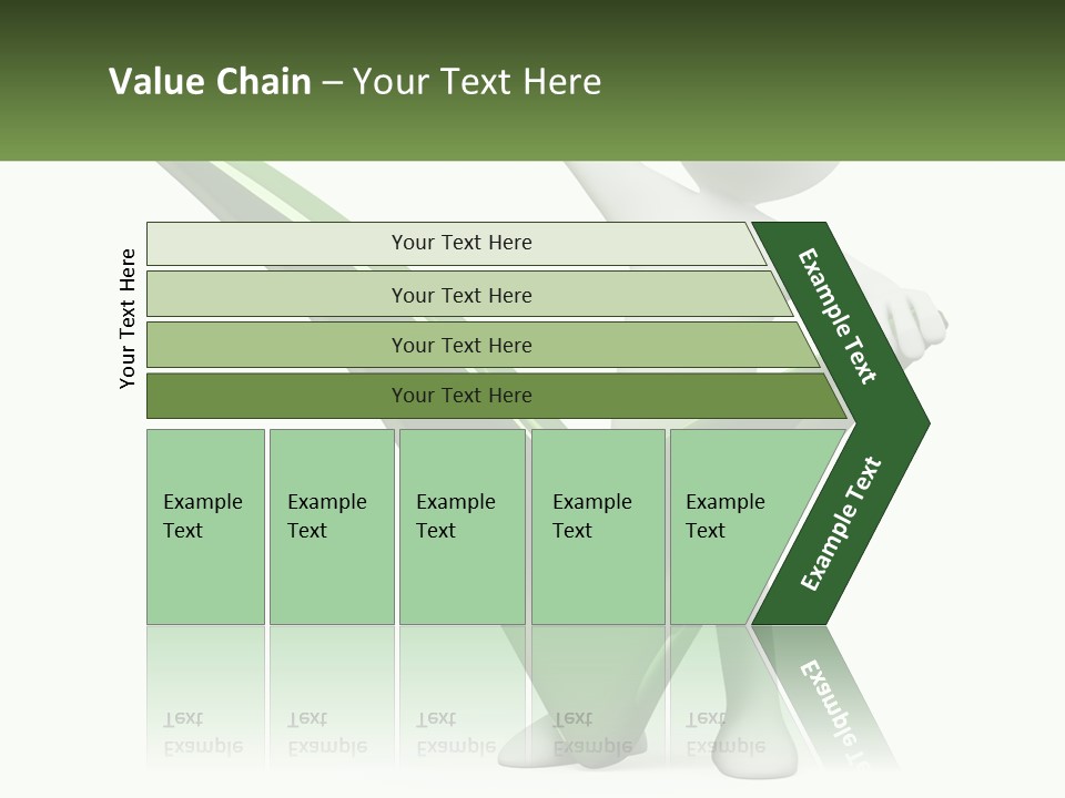 A Person Holding A Green Check Mark In Front Of A White Background PowerPoint Template