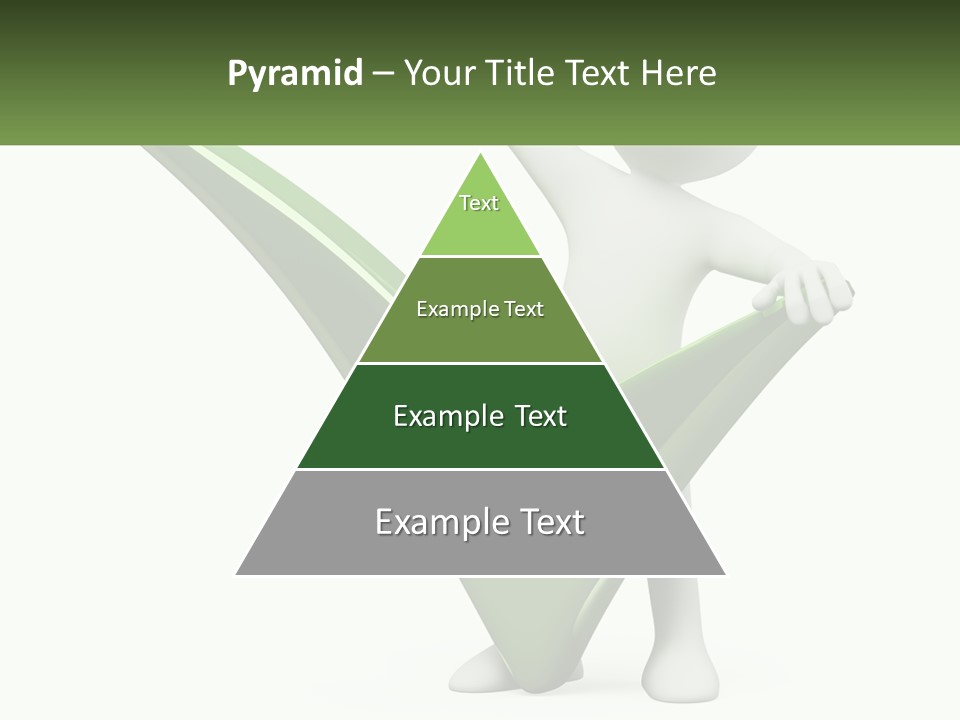 A Person Holding A Green Check Mark In Front Of A White Background PowerPoint Template