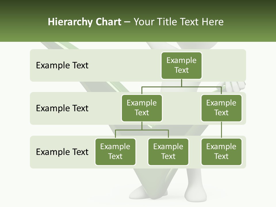 A Person Holding A Green Check Mark In Front Of A White Background PowerPoint Template