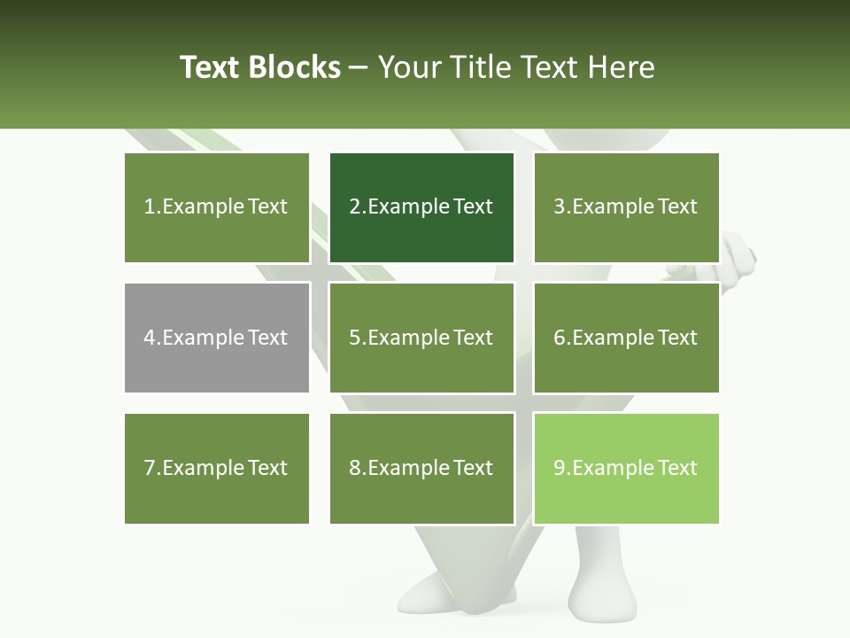 A Person Holding A Green Check Mark In Front Of A White Background PowerPoint Template