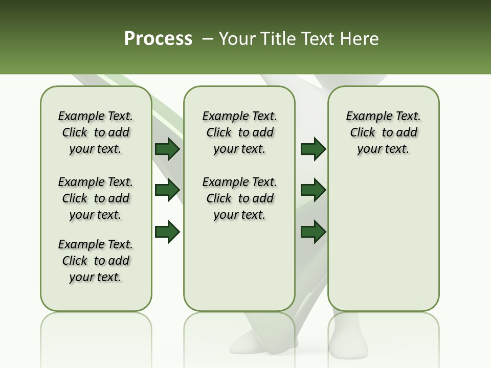 A Person Holding A Green Check Mark In Front Of A White Background PowerPoint Template