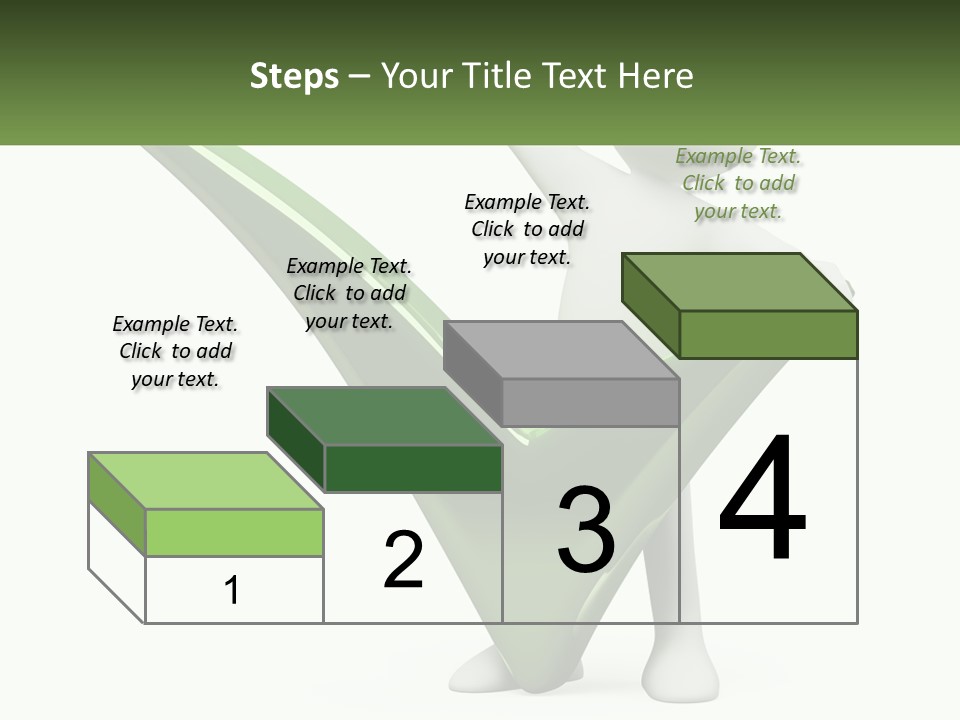 A Person Holding A Green Check Mark In Front Of A White Background PowerPoint Template