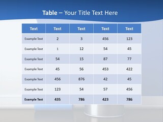 A Paint Can And A Roller On A Table PowerPoint Template