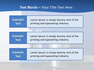 A Paint Can And A Roller On A Table PowerPoint Template