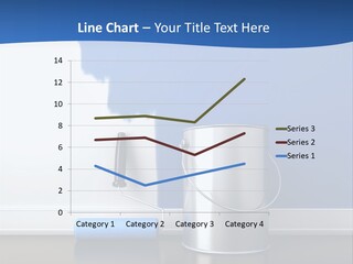 A Paint Can And A Roller On A Table PowerPoint Template
