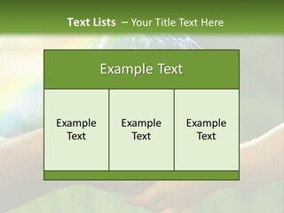 A Person Holding A Small Earth In Their Hands PowerPoint Template