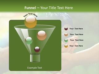 A Person Holding A Small Earth In Their Hands PowerPoint Template