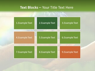 A Person Holding A Small Earth In Their Hands PowerPoint Template