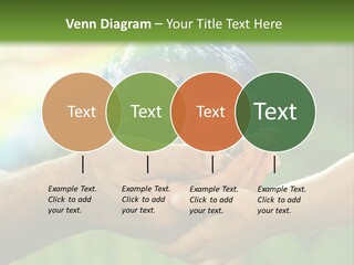 A Person Holding A Small Earth In Their Hands PowerPoint Template