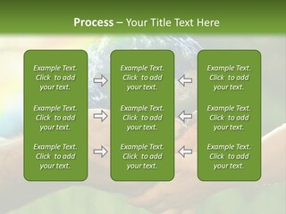A Person Holding A Small Earth In Their Hands PowerPoint Template