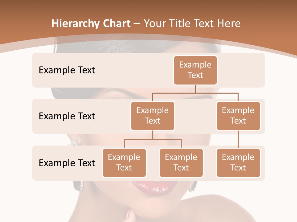 A Woman In A Red Dress Is Pointing At The Camera PowerPoint Template