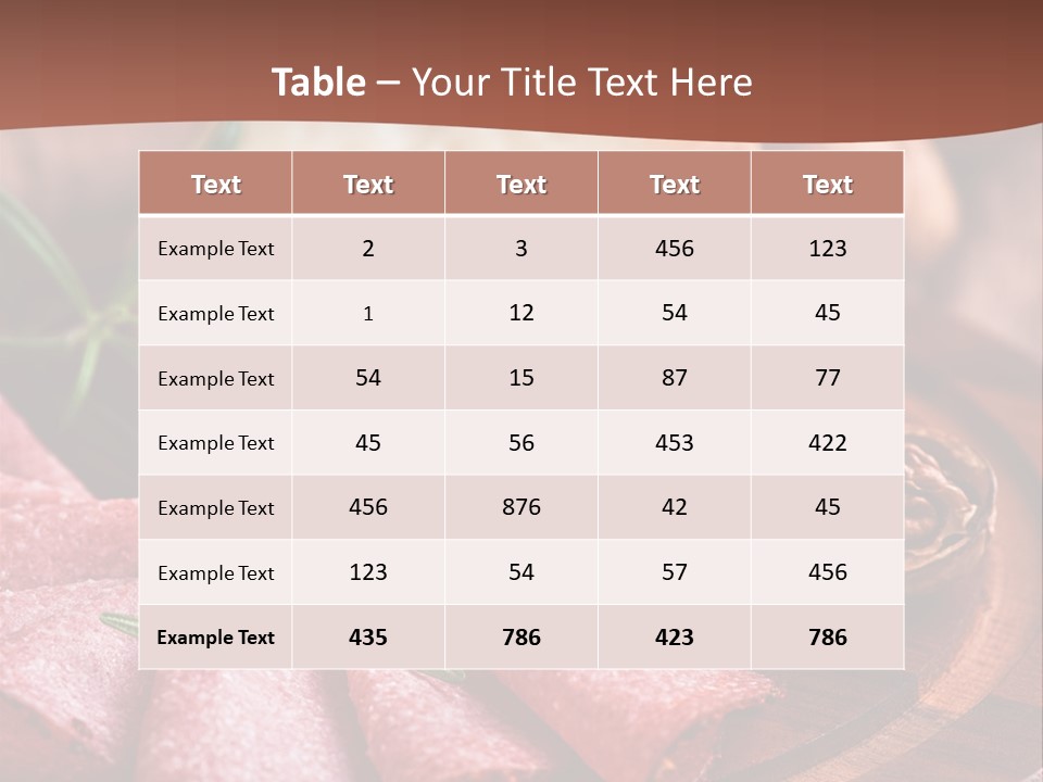 A Wooden Plate With Cheese And Nuts On It PowerPoint Template