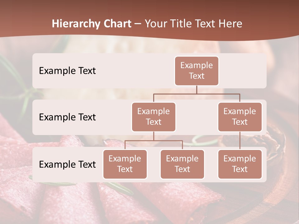 A Wooden Plate With Cheese And Nuts On It PowerPoint Template