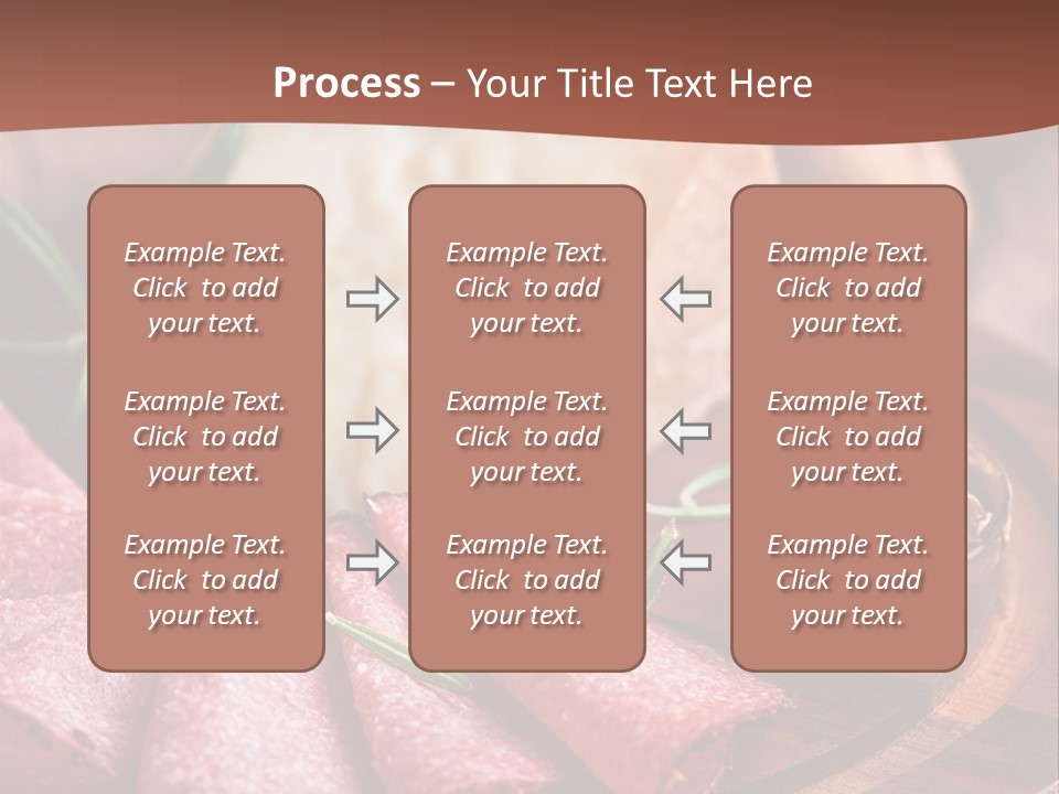 A Wooden Plate With Cheese And Nuts On It PowerPoint Template