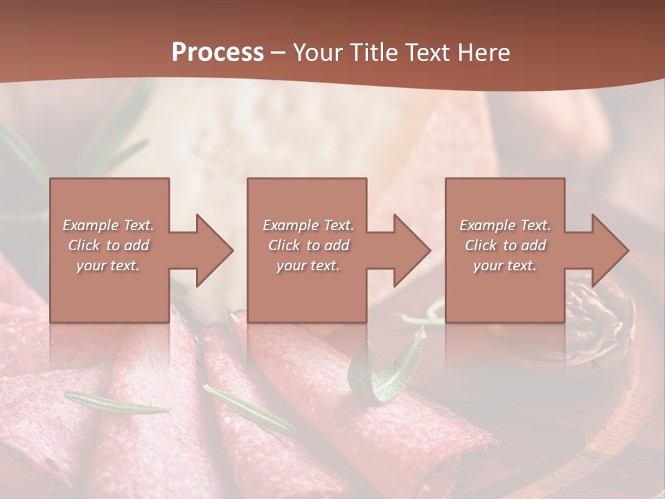 A Wooden Plate With Cheese And Nuts On It PowerPoint Template