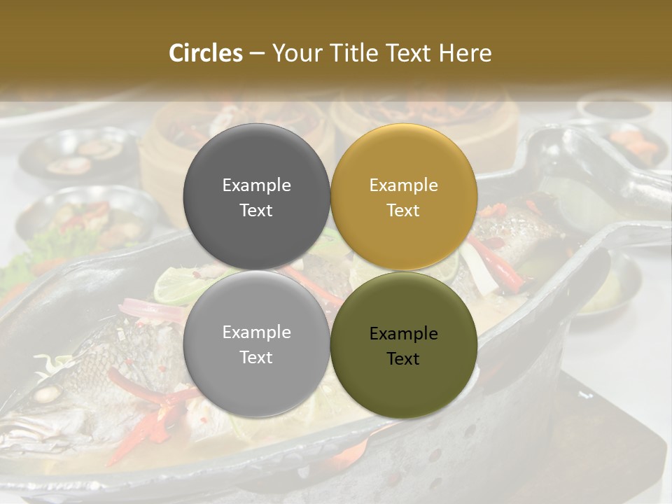 A Table Topped With Lots Of Different Types Of Food PowerPoint Template