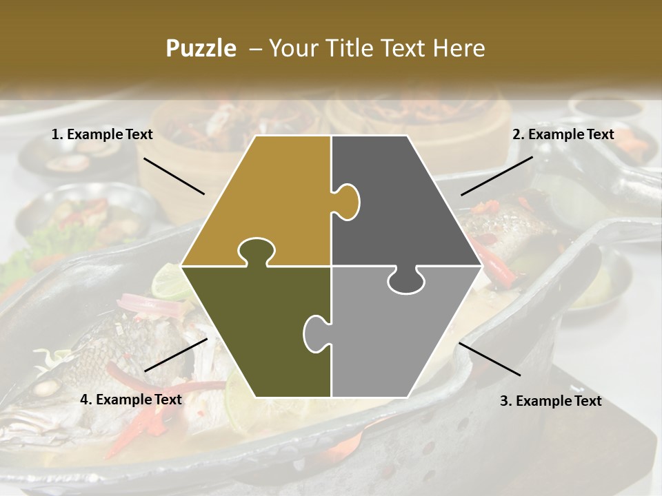 A Table Topped With Lots Of Different Types Of Food PowerPoint Template