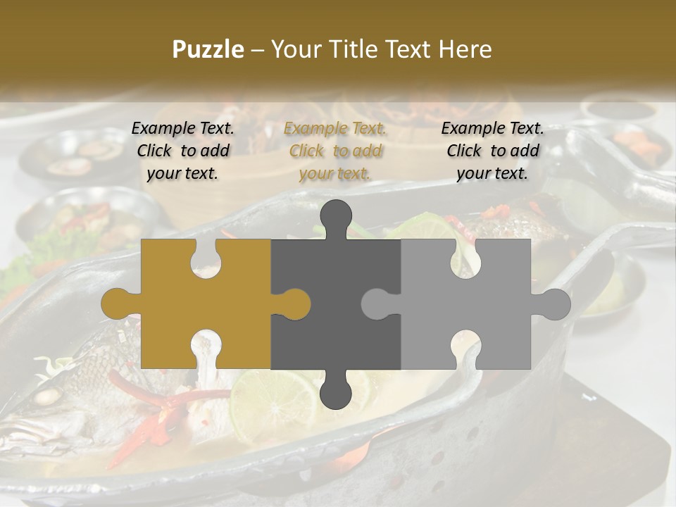 A Table Topped With Lots Of Different Types Of Food PowerPoint Template