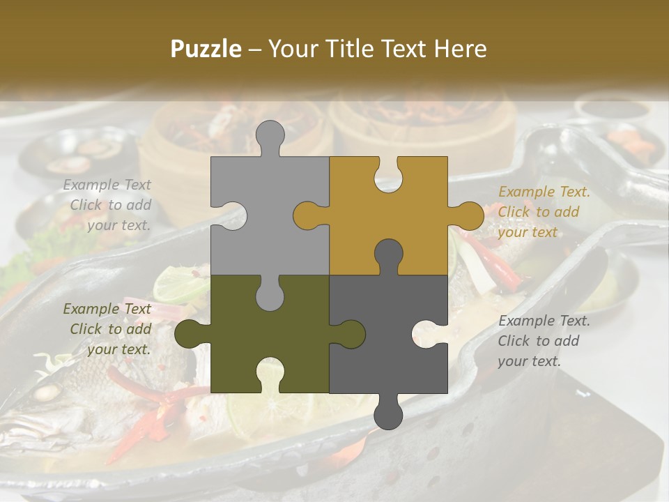 A Table Topped With Lots Of Different Types Of Food PowerPoint Template