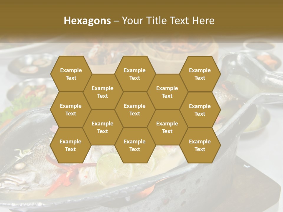 A Table Topped With Lots Of Different Types Of Food PowerPoint Template