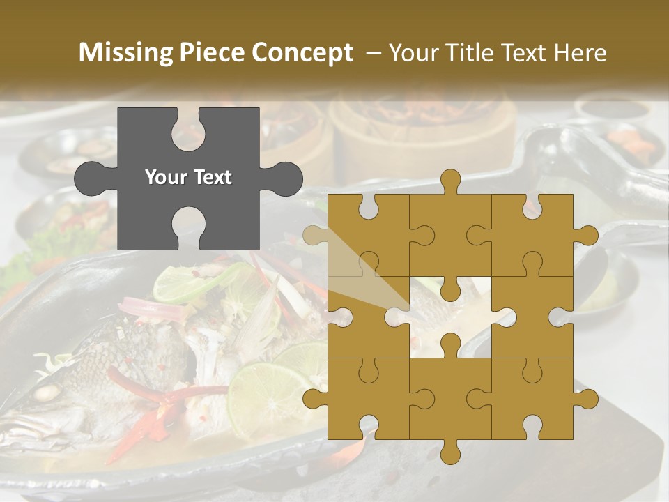 A Table Topped With Lots Of Different Types Of Food PowerPoint Template