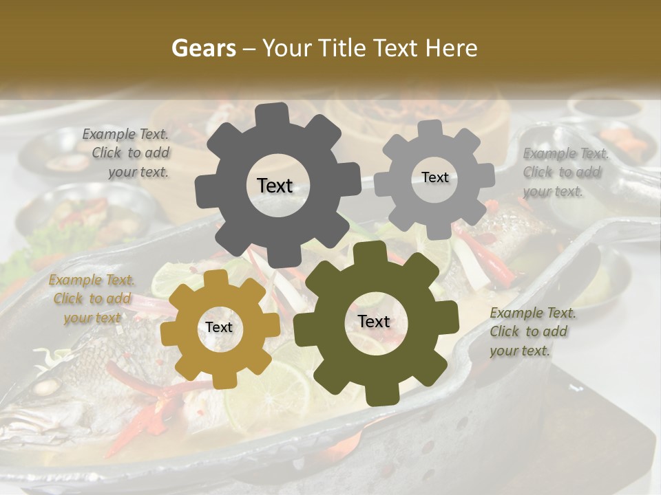 A Table Topped With Lots Of Different Types Of Food PowerPoint Template